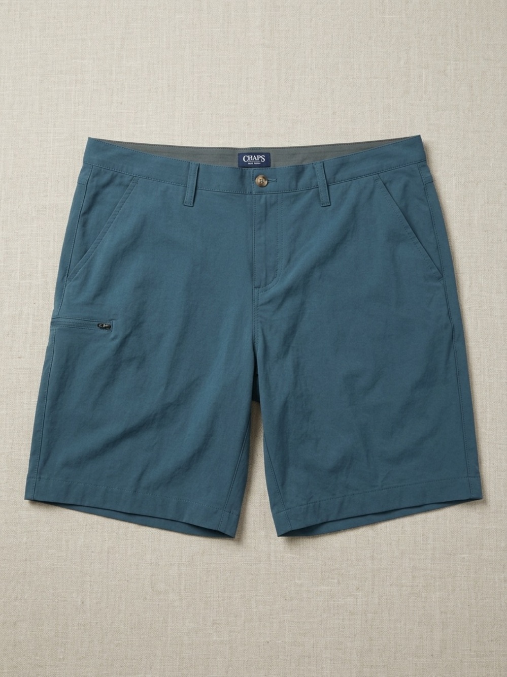 Chaps Men's Teal Performance Hybrid Shorts